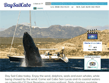 Tablet Screenshot of daysailcabo.com